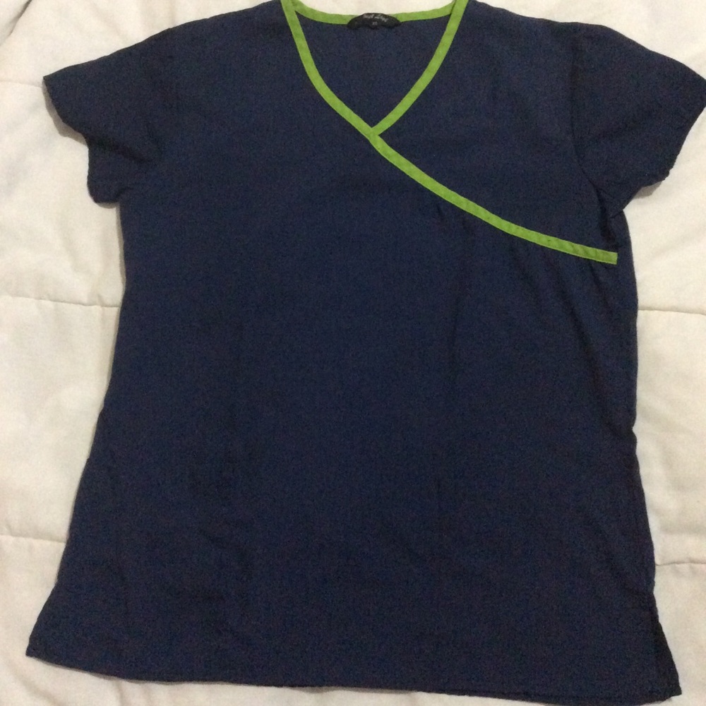 Scrub top for work
